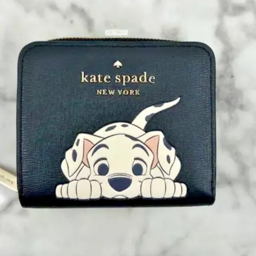 kate spade new york Disney 101 Dalmatians Small Zip Around Wallet